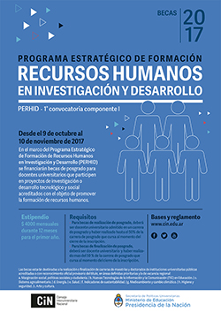 POSGRADO. PERHID – BECAS